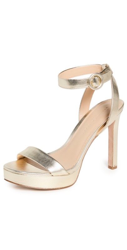 Veronica Beard Darcelle Sandals Platinum