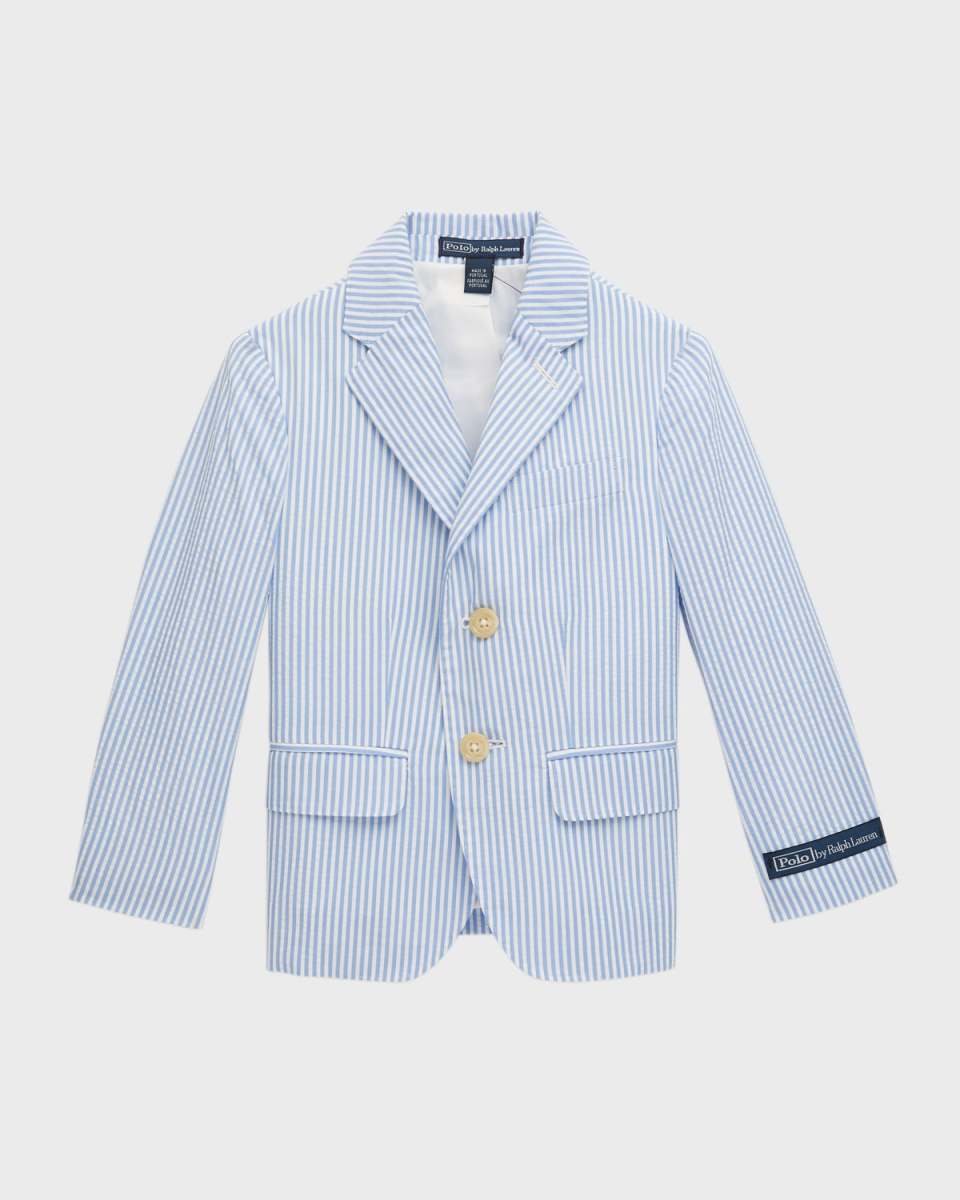 Boy's Seersucker Suit Jacket, Size 2-