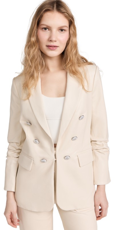 Veronica Beard Beacon Dickey Jacket Ecru