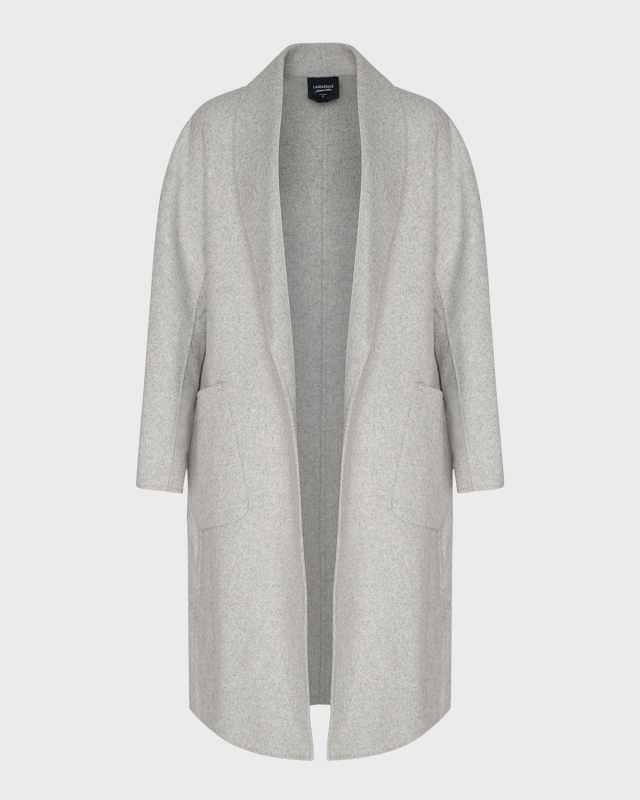 Thara Double-Faced Wool Cocoon Coat
