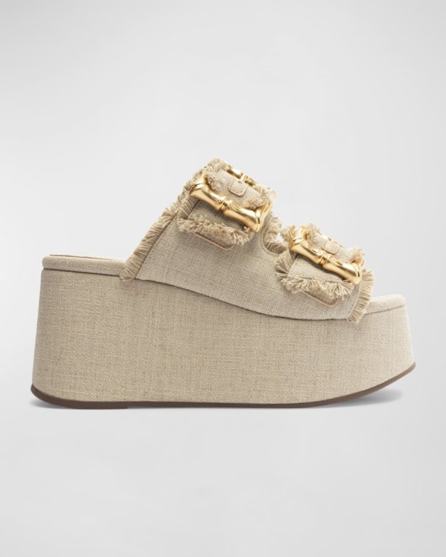 Enola Platform Buckle Sandals