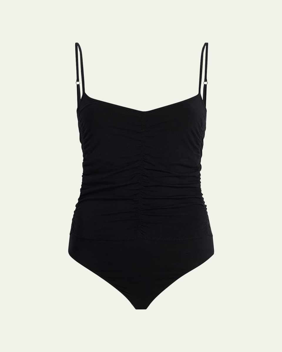 Shirred Bodysuit