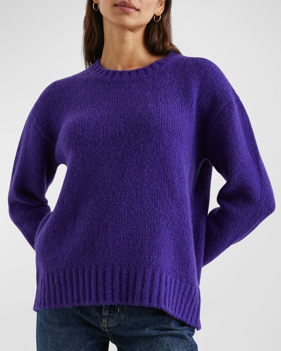 Olivia Crewneck Wool Sweater