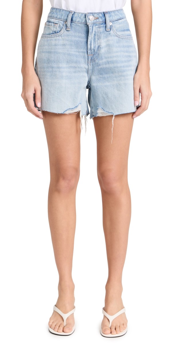 7 For All Mankind Monroe Long Shorts Time Off