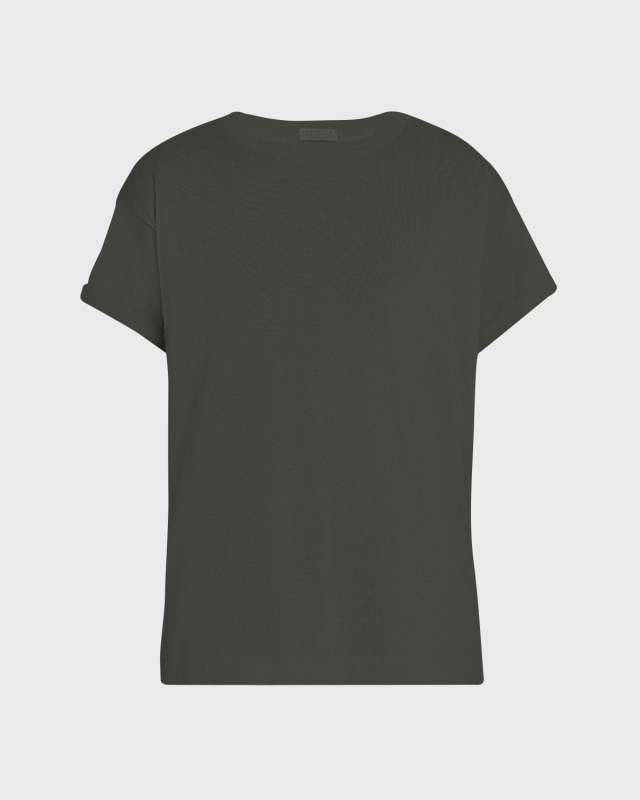 Cashmere-Blend Knit Lurex T-Shirt