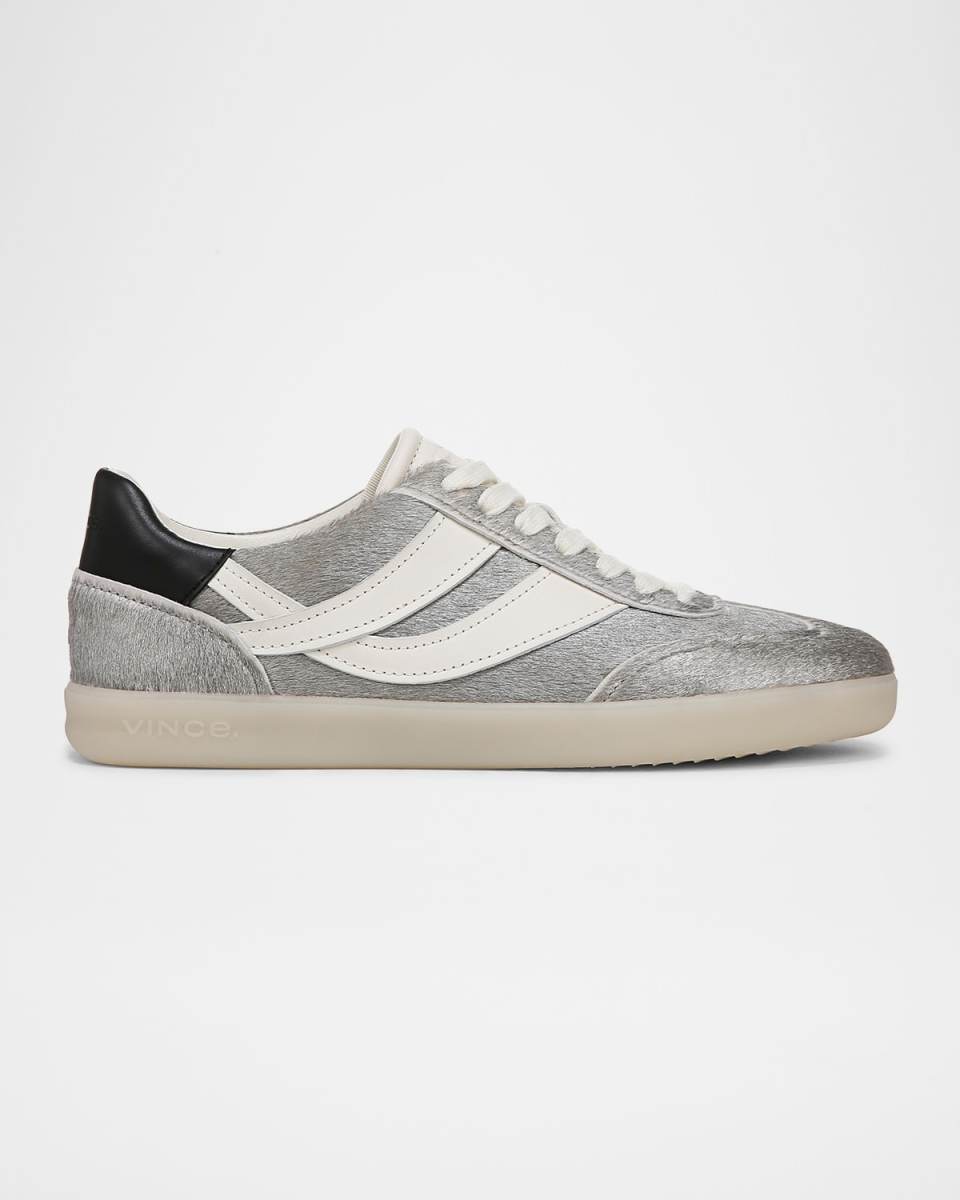 Oasis Calf Hair Leather Retro Sneakers
