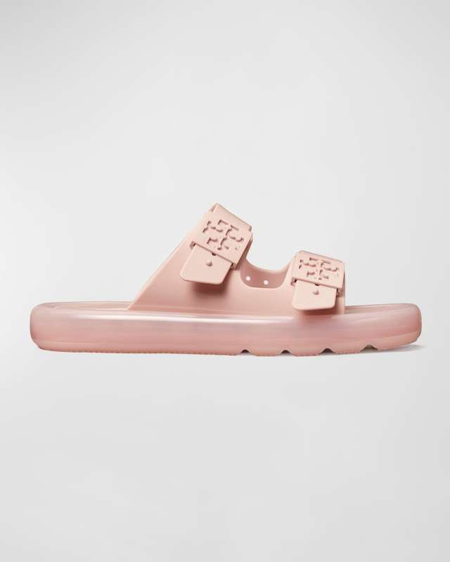 Two-Tone Bubble Jelly Sandals