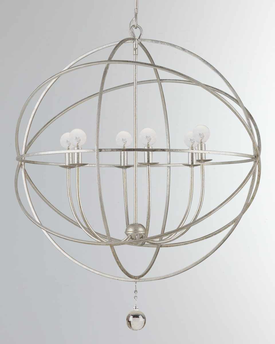 Solaris 6-Light Sphere Chandelier