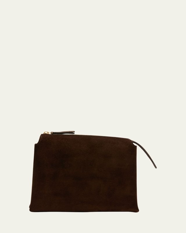 Nu Twin Mini Crossbody in Suede