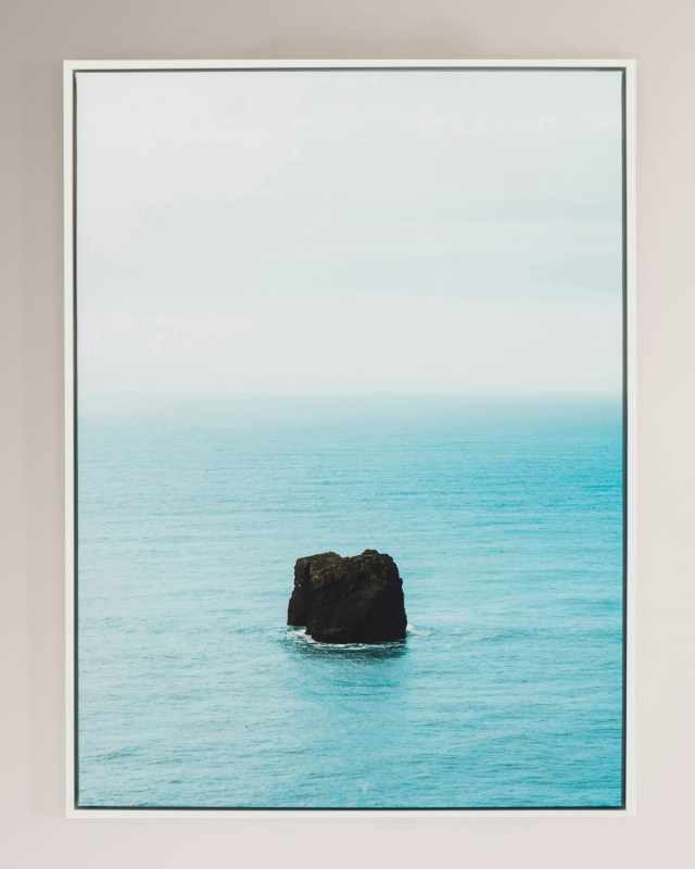 "Alone" Photography Print on Canvas Framed Wall Art