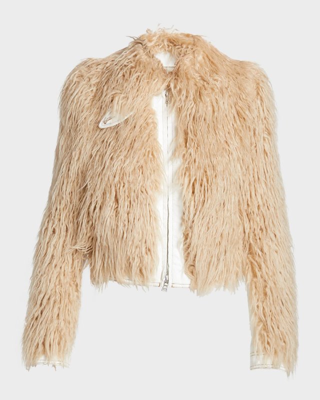 Vangel Faux Shearling Jacket