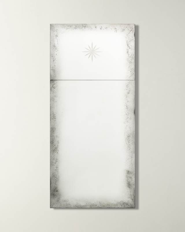 Antiqued Trumeau Mirror, 72"