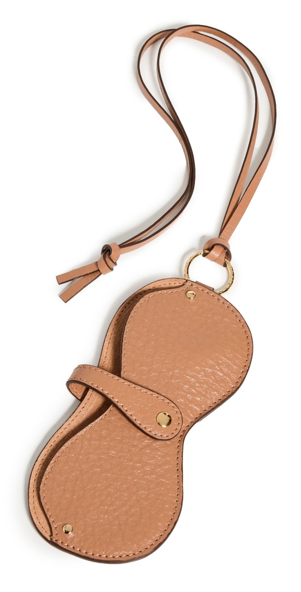 Ulla Johnson Alvie Sunglasses Case Pecan Brown