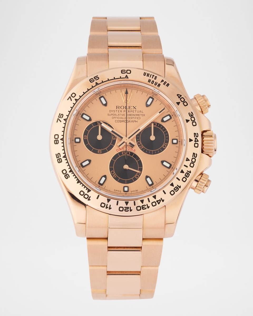 Rolex 18K Rose Gold Oyster Perpetual Cosmograph Daytona 40mm Vintage Watch