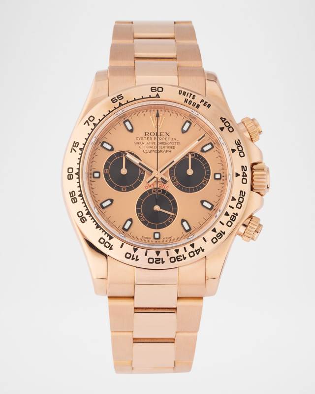Rolex 18K Rose Gold Oyster Perpetual Cosmograph Daytona 40mm Vintage Watch