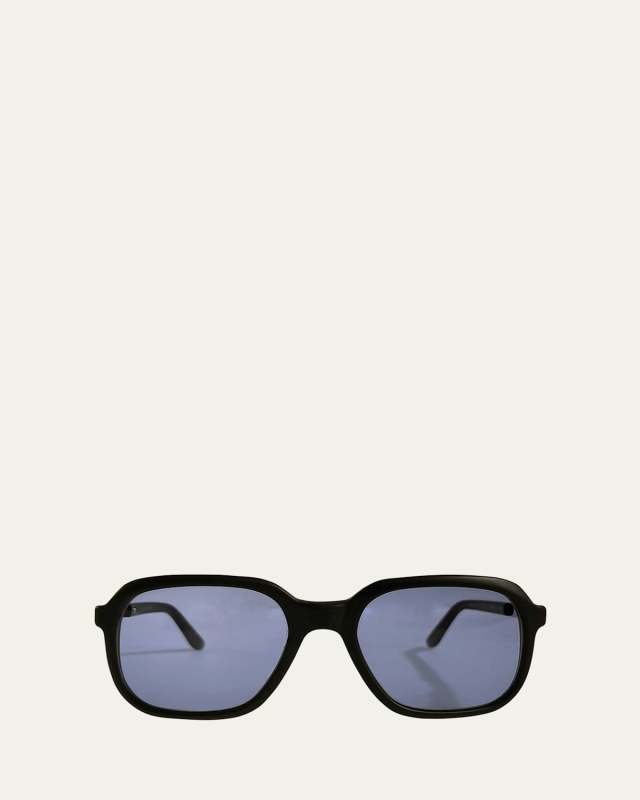 Maestro Sun Square Acetate & Metal Sunglasses