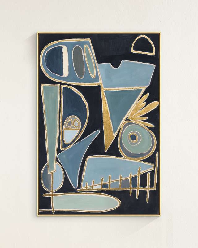 "Shuffle City II" Giclee Wall Art By Bella Lane