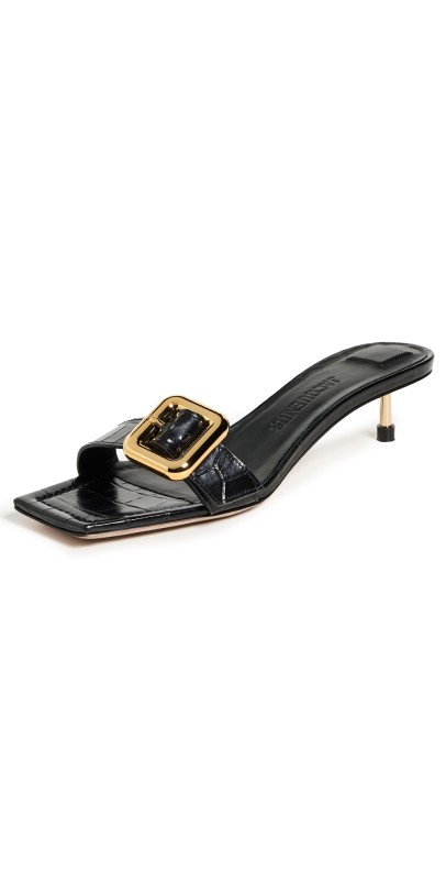 Jacquemus Les Sandales Regalo Heels Black