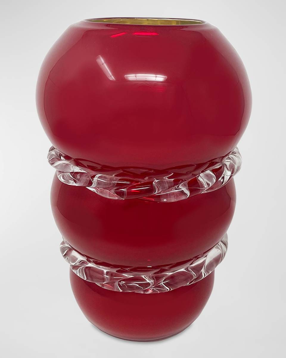 Rope Mirrored Vase