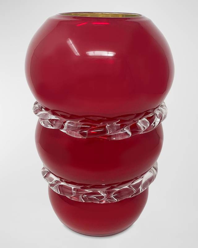 Rope Mirrored Vase