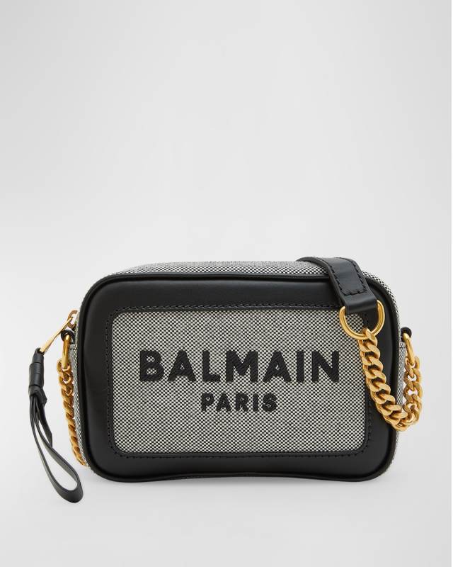 B Army Camera Bag in Canvas and Leather