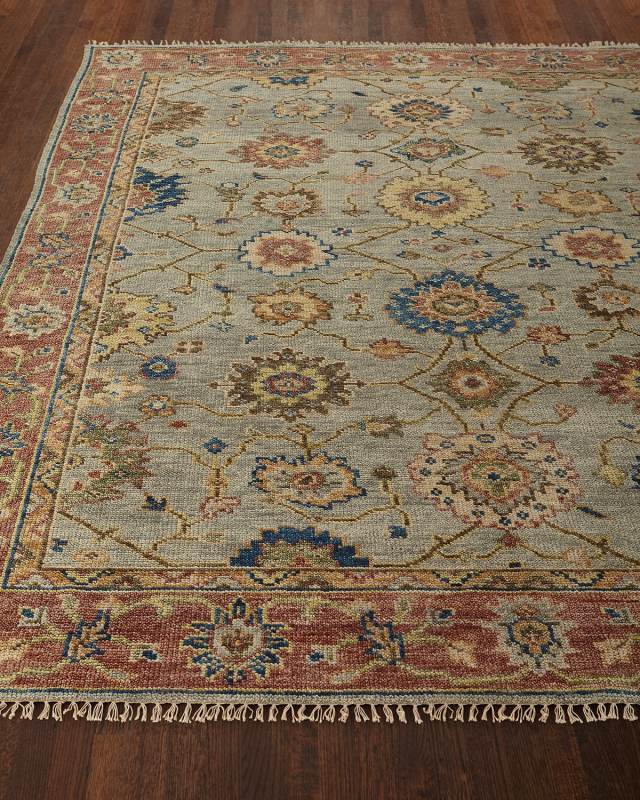 Addington Hand-Knotted Rug, 6' x 9'