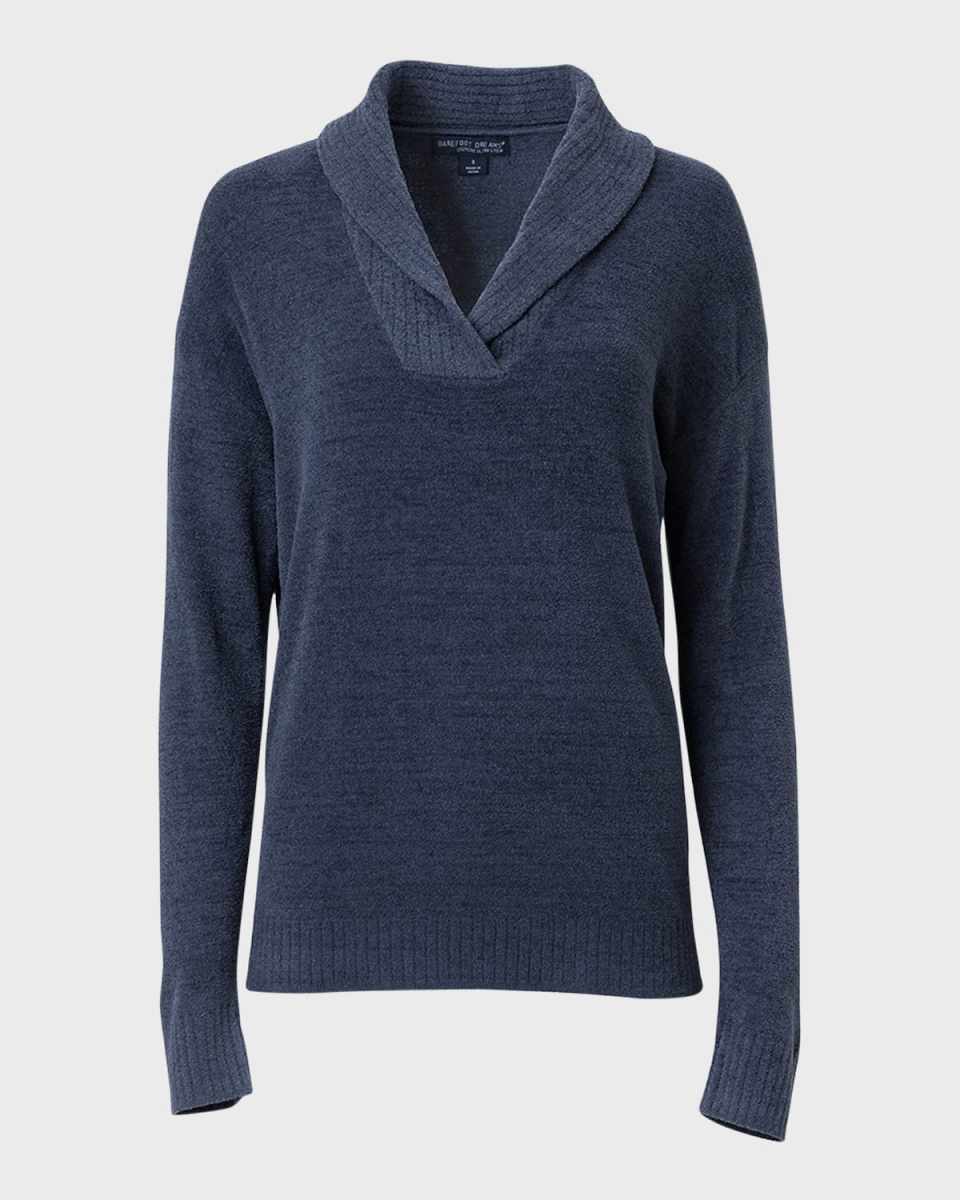 CozyChic Ultra Lite Shawl-Collar Pullover
