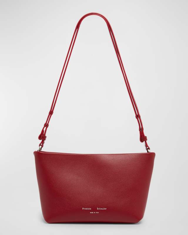 Bond Zip Napa Leather Shoulder Bag