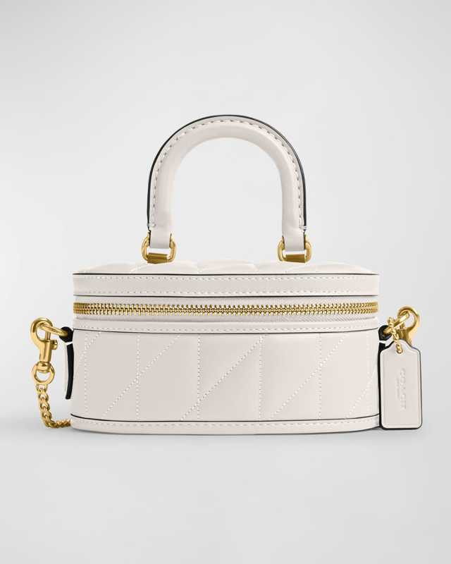 Trail Quilted Pillow Leather Crossbody Bag