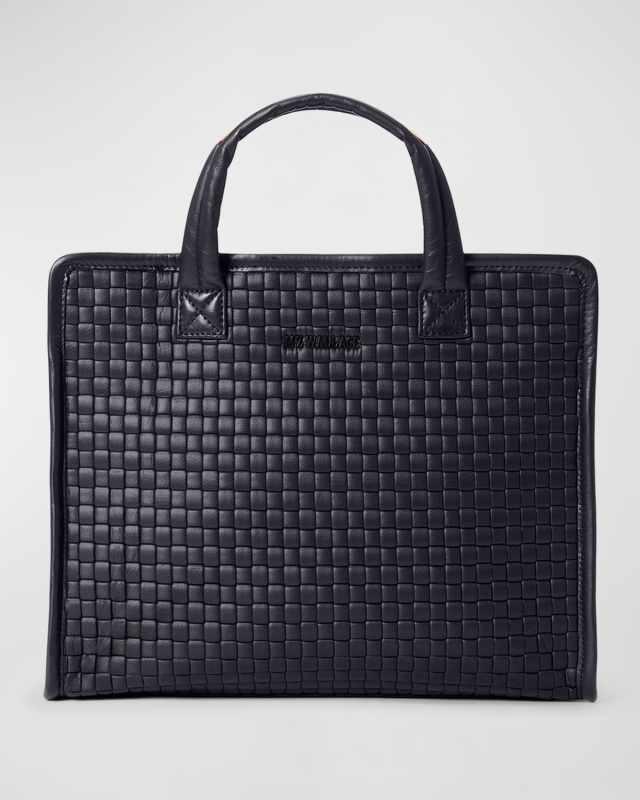 Medium Woven Box Tote Bag