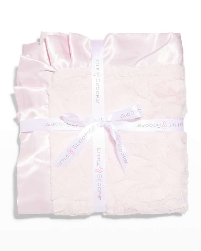Girl's Plush Satin Recreational Blanket