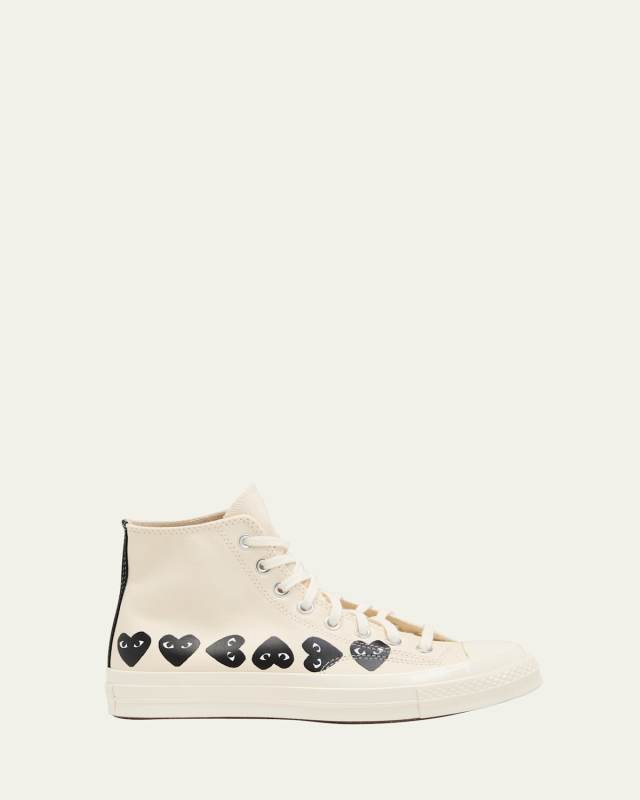x Converse Multi Heart Low-Top Sneakers