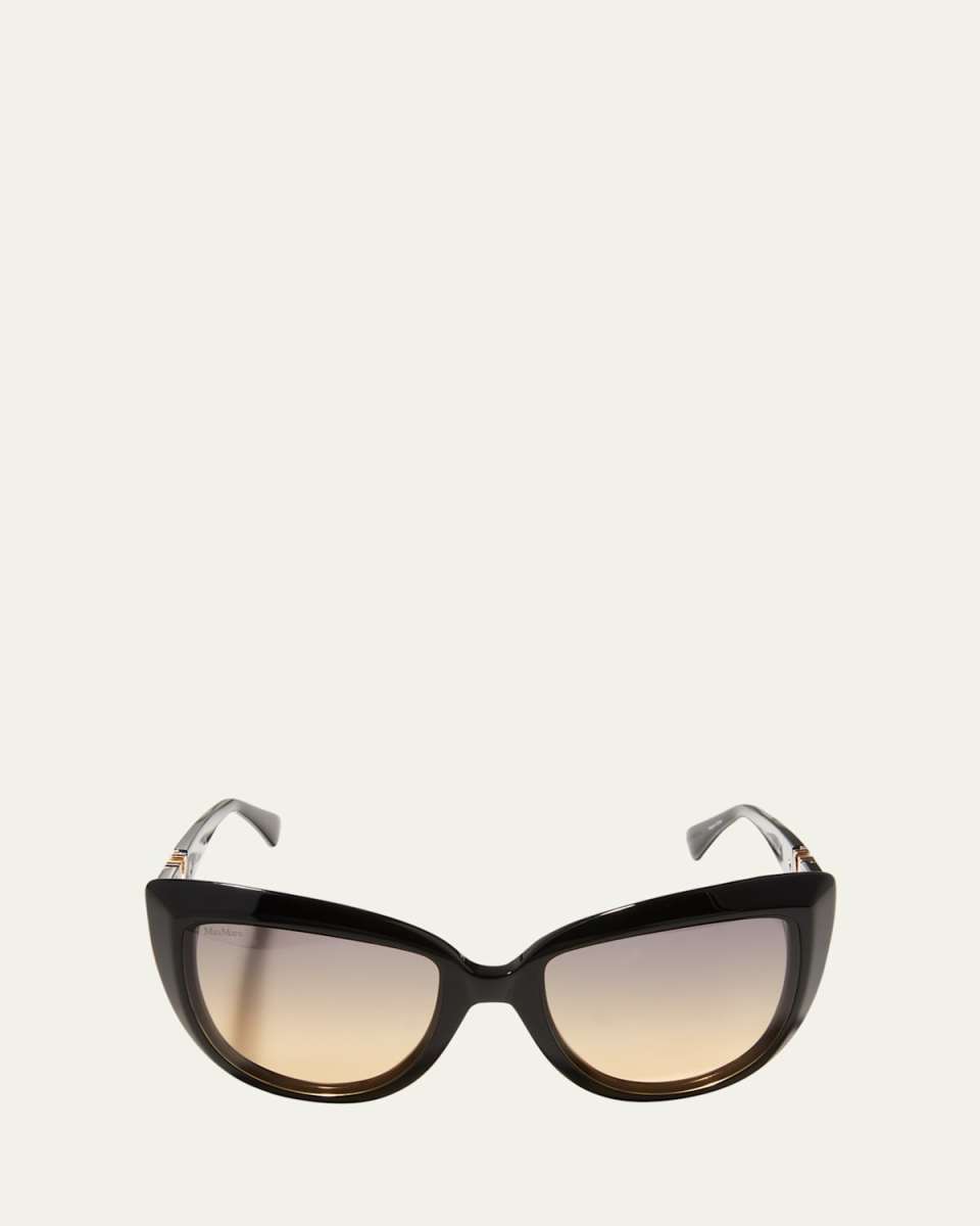 Emme Plastic Cat-Eye Sunglasses