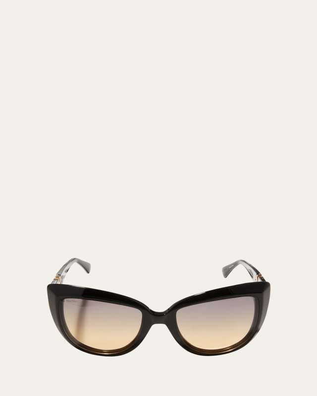 Emme Plastic Cat-Eye Sunglasses