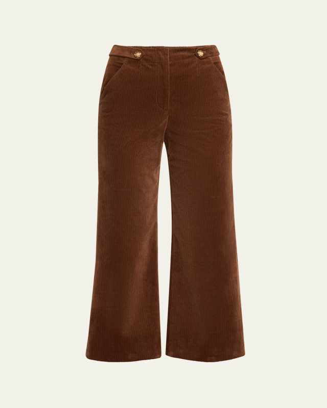 Brynleigh Corduroy Cropped Pants