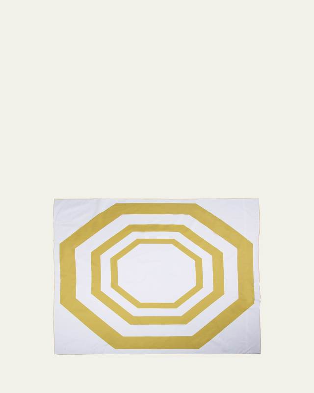 Essential Yellow Tablecloth, 71" Square