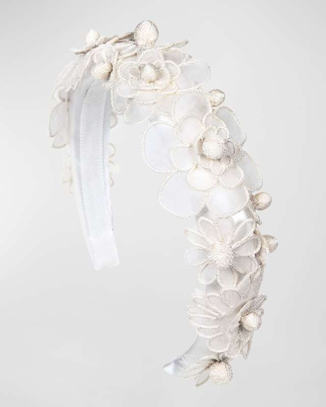 Susanna Floral Silk Headband