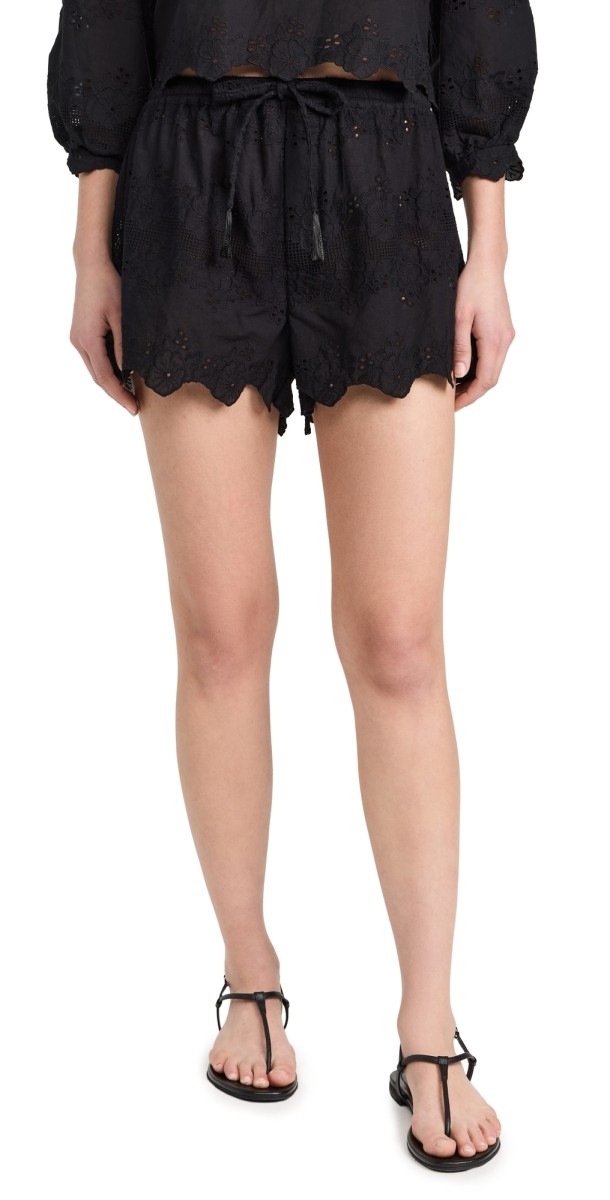 Natalie Martin Collection Jasper Shorts Geranium Midnight