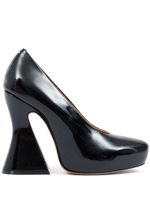 Sketch 120mm patent-leather pumps