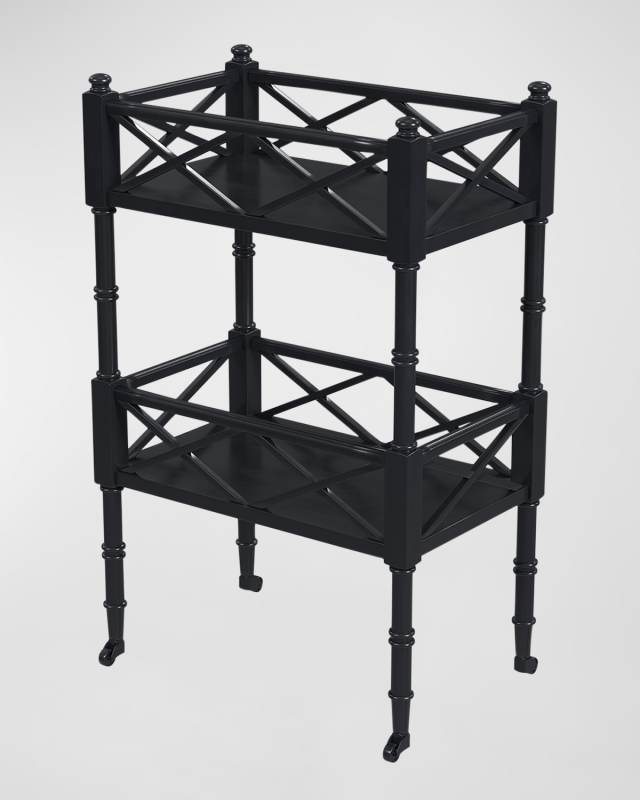 Quincy Two-Tier Bar Cart
