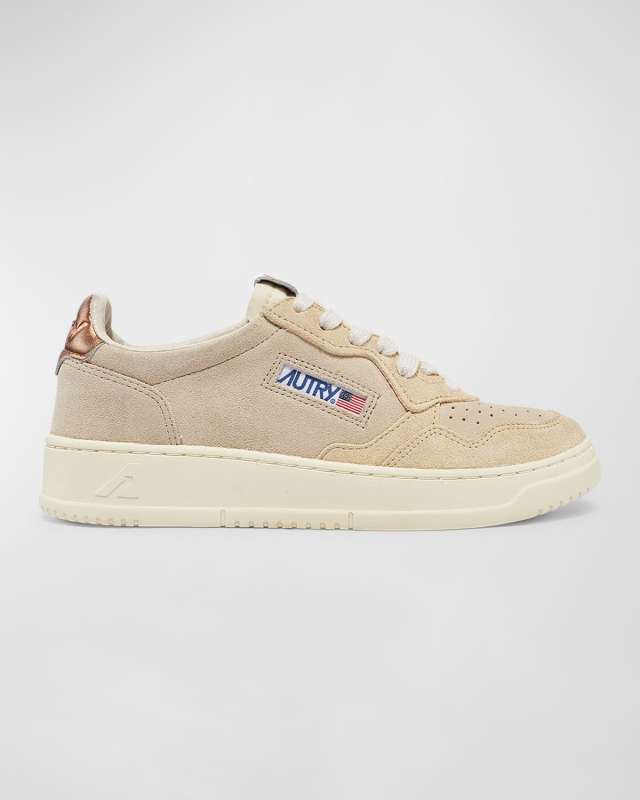 Medalist Suede Low-Top Sneakers
