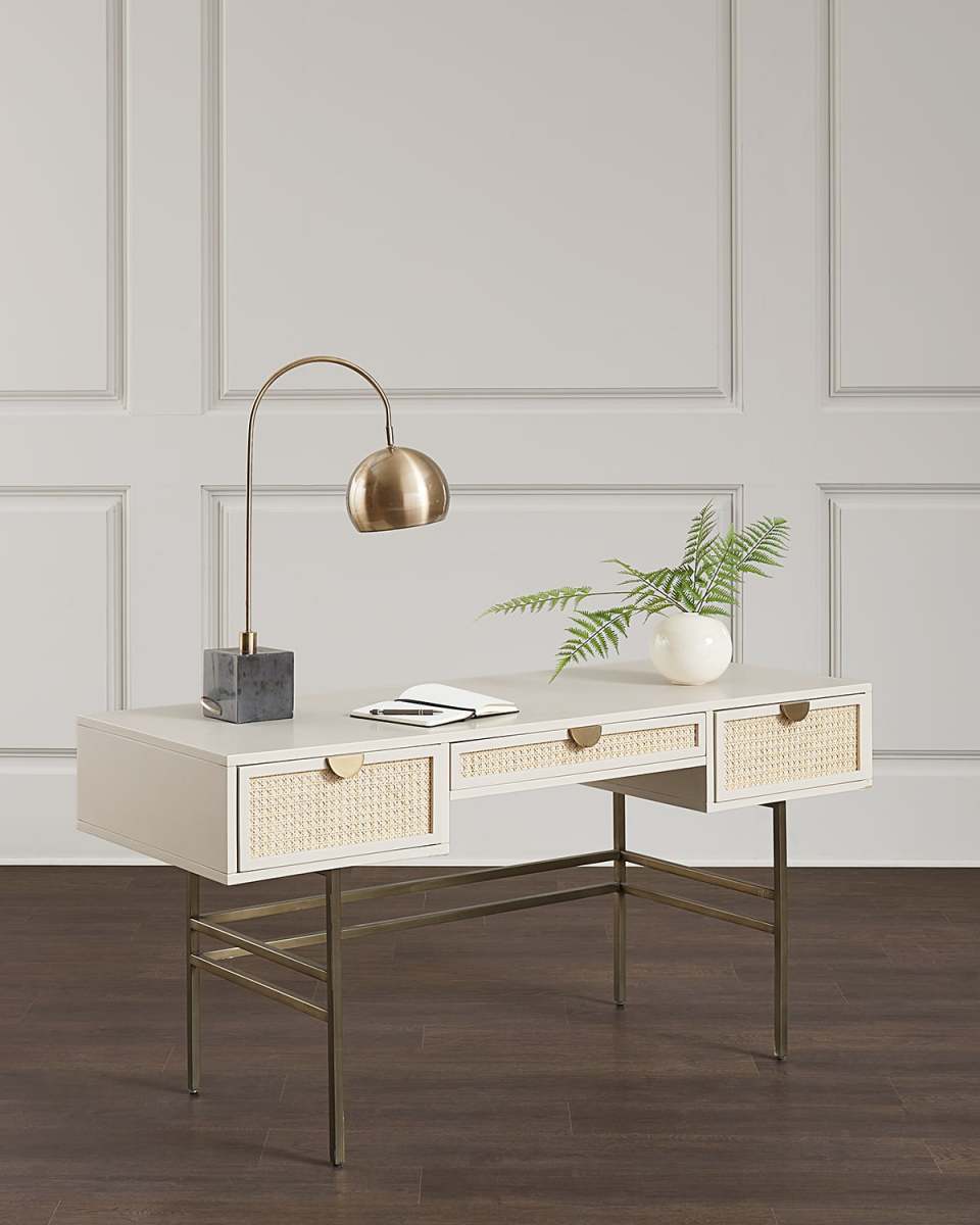 Luella Cane Writing Desk