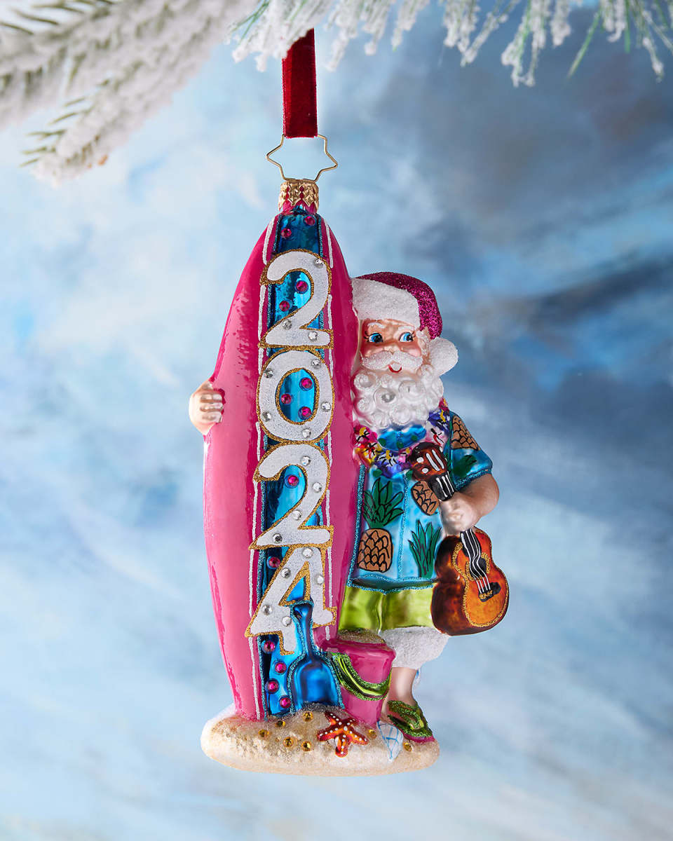 2024 Island Breeze Chris Kringle Christmas Ornament