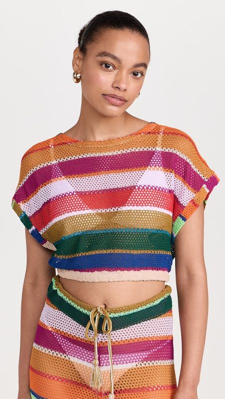 PQ Swim Renee Crop Top Calypso