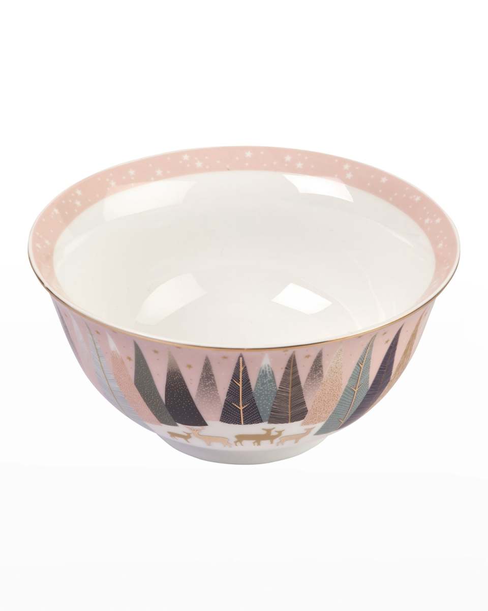 Frosted Pines Candy Bowl