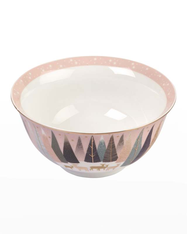 Frosted Pines Candy Bowl