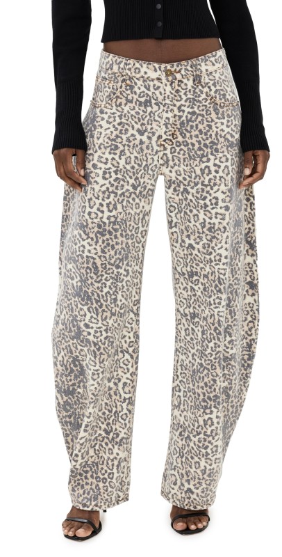 Lioness Horseshoe Jeans Leopard Fade