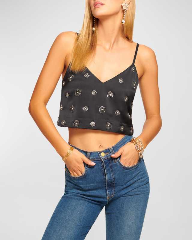 Adelynn Embellished Tank Top