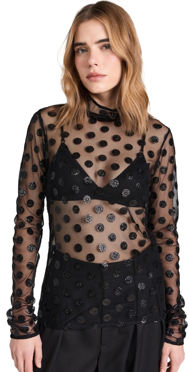 Rachel Comey Arda Top Black