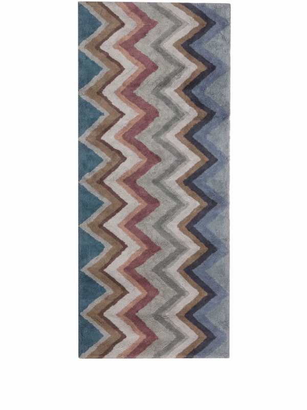 zig-zag pattern rug